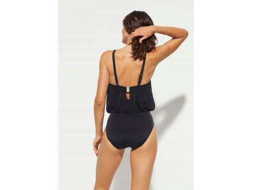 B.P.C kostium kąpielowy czarny na fiszbinach z warstwą oversize ^50(10