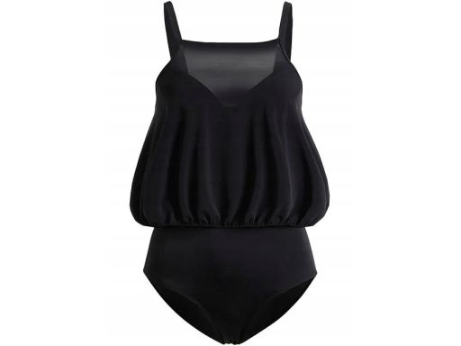 B.P.C kostium kąpielowy czarny na fiszbinach z warstwą oversize ^50(10