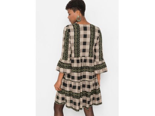 B.P.C sukienka koszulowa w kratę ^42