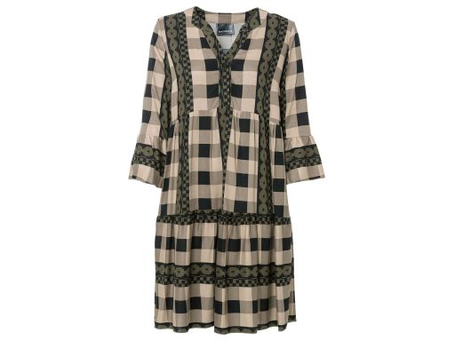 B.P.C sukienka koszulowa w kratę ^42