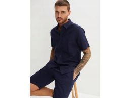 B.P.C męska koszula granatowa ^43/44