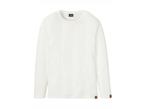 B.P.C bluzka męska długi rękaw strukturalna śmietankowa 3XL.