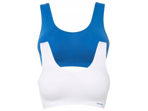 B.P.C 2-pak biustonoszy bezszwowy Feel Comfort ^S