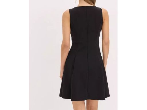 B.P.C czarna sukienka mała czarna z wycięciem r.40/42
