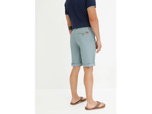 B.P.C bermudy chino męskie bawełniane szare ^58