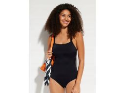 B.P.C klasyczny kostium kąpielowy czarny 54.