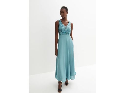 B.P.C sukienka szyfonowa długa z cekinami ^44