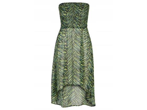 B.P.C sukienka plażowa asymetryczna we wzory 50.