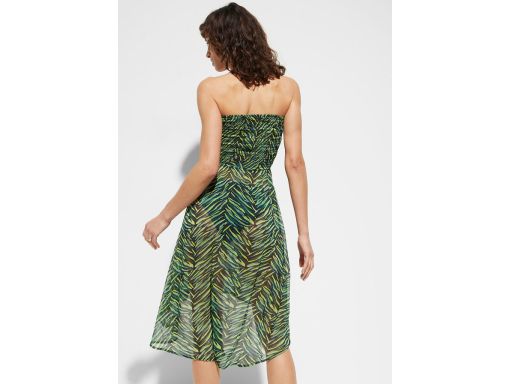 B.P.C sukienka plażowa asymetryczna we wzory 50.