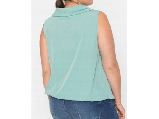 B.P.C bluzka bez rękawów szałwiowa r.36