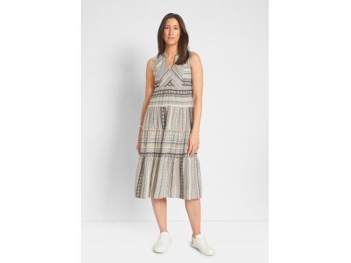 B.P.C sukienka midi z nadrukiem ^36