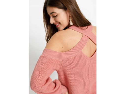 B.P.C sweter z odkrytymi ramionami 52/54.