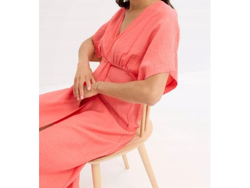B.P.C sukienka tunikowa koralowa r.44