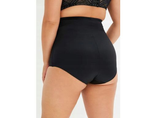 B.P.C. 2-pak majtki średnio modelujące z połyskującego materiału 40.