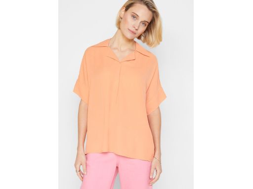 B.P.C bluzka koszulowa pomarańczowa luźna r.36