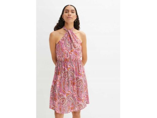 B.P.C kolorowa sukienka letnia we wzory ^36