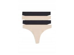 B.P.C 4-pak stringi bezszwowe ^44/46