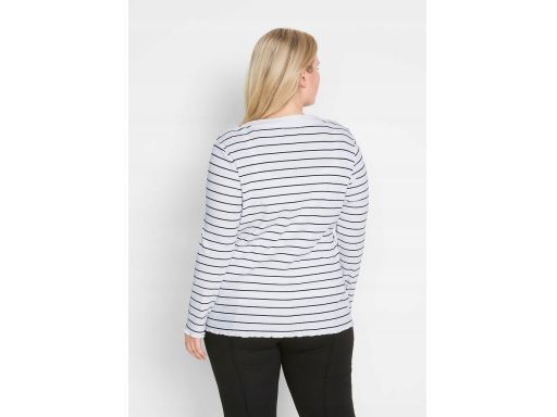 B.P.C prążkowana bluzka rozpinana w paski 44/46.