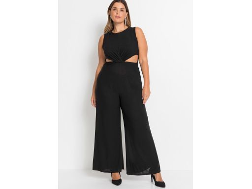 B.P.C kombinezon czarny z wycięciami ^44/46