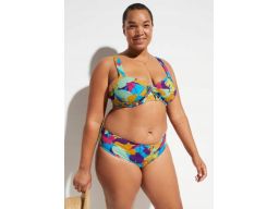 B.P.C bikini z kolorowym wzorem modne ^40 (80F)