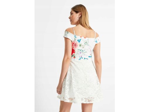 B.P.C sukienka odkryte ramiona koronka 40/42.