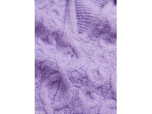 B.P.C fioletowy sweter z kołnierzykiem r.44/46