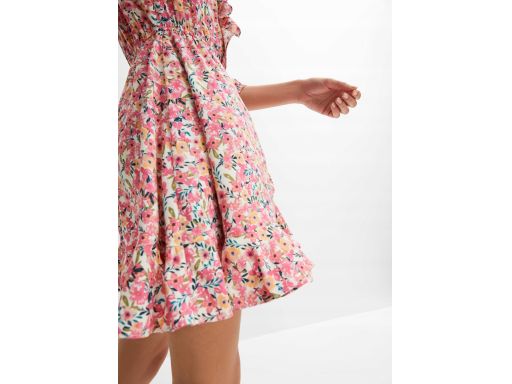 B.P.C kopertowa sukienka w kwiaty r.44