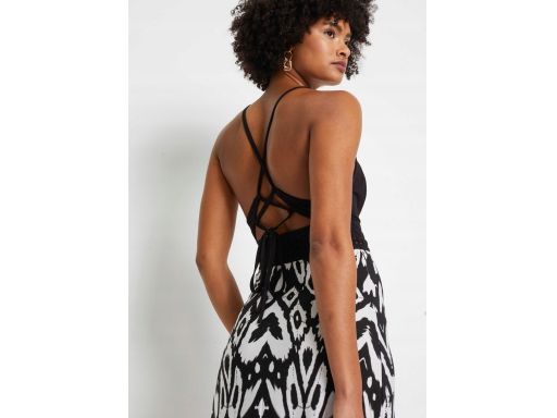 B.P.C sukienka maxi letnia odkryte plecy r.36/38