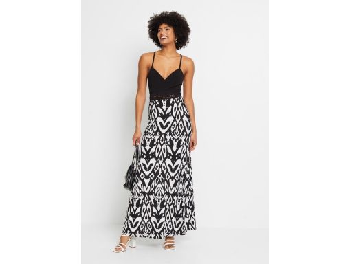 B.P.C sukienka maxi letnia odkryte plecy r.36/38