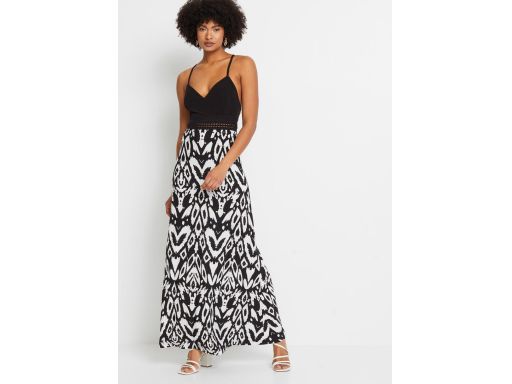 B.P.C sukienka maxi letnia odkryte plecy r.36/38