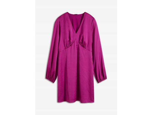 B.P.C fioletowa sukienka satynowa r.44