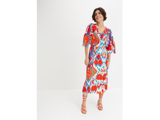 B.P.C sukienka midi kolorowa letnia ^40/42