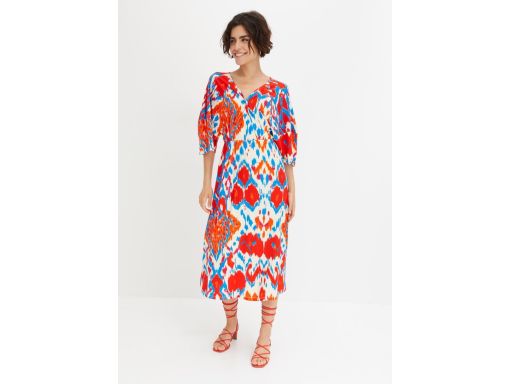 B.P.C sukienka midi kolorowa letnia ^40/42