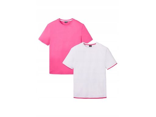 B.P.C 2-pak t-shirtów z bawełny organicznej L.