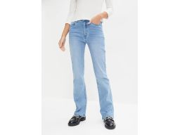 B.P.C jeansy bootcut ze sztrasami ^36