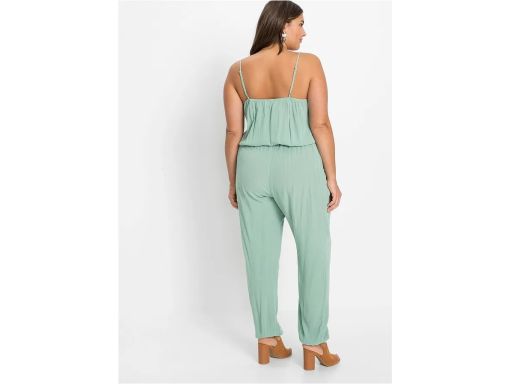 B.P.C kombinezon zielony pastelowy z koronką ^48