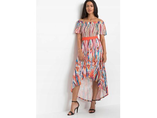 B.P.C Asymetryczna sukienka carmen ^36/38