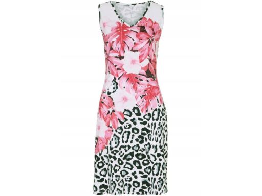 B.P.C. wzorzysta sukienka shirtowa ^40/42