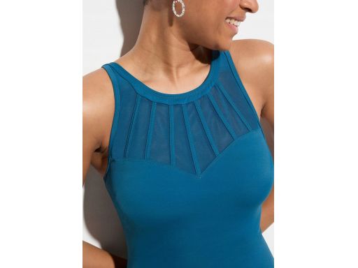 B.P.C kostium kąpielowy modelujący morski z siateczką r.40