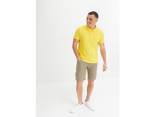 B.P.C t-shirt polo męski bawełniany żółty ^60/62, XXL