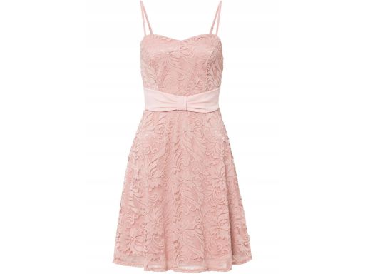 Sukienka koronkowa brudny róż r.40/42