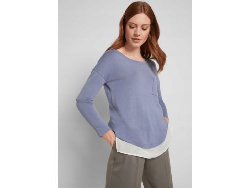 B.P.C sweter z koszulowym dołem r.36/38