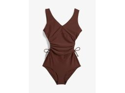 B.P.C kostium jednoczęściowy brązowy z troczkami r.46