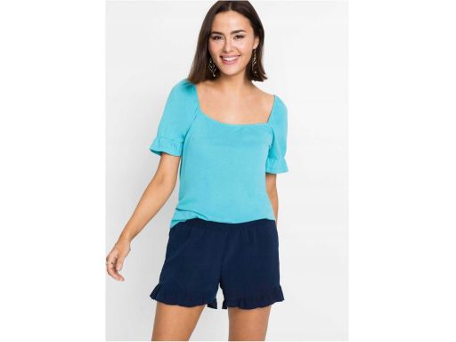 B.P.C bluzka turkusowa letnia 32/34.