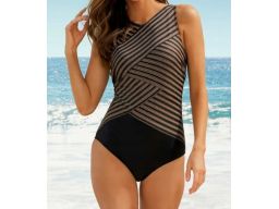 B.P.C kostium jednoczęściowy modelujący z nadrukiem ^50