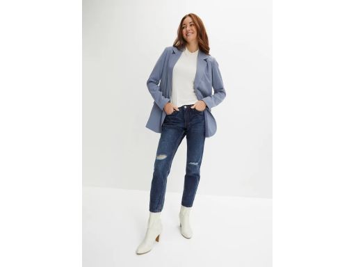 B.P.C jeansy damskie z cekinami i przetarciami r.42