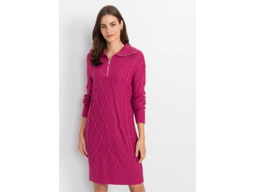 B.P.C sukienka dzianinowa różowa ^36/38