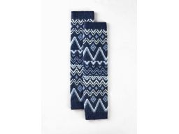 B.P.C ocieplacze dzianinowe granatowe we wzory ^uniwersalne