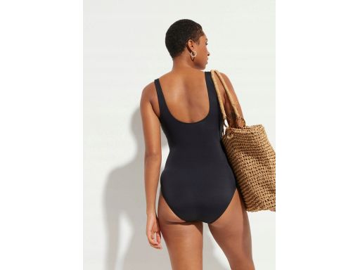 B.P.C kostium kąpielowy czarny z kolorowym wzorem ^48