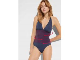 B.P.C kostium kąpielowy z trójkątnymi miseczkami 44.